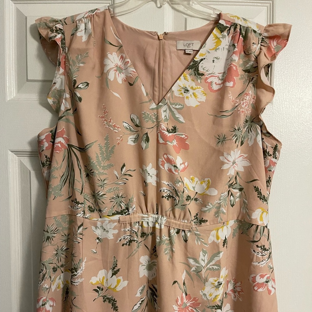 New Loft floral dress